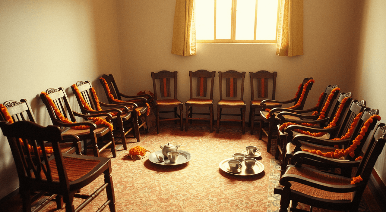 A samaj community gathering room